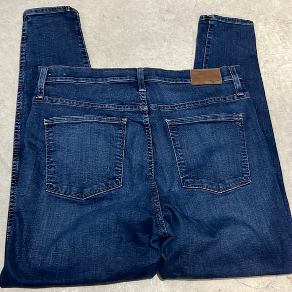 MADEWELL women's denim jeans Hayes Wash 10 inch Rise Skinny 32x28 - Picture 4 of 6